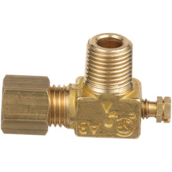 Adjustable Pilot Valve  1/8 x 3/16 single 90 degree angle